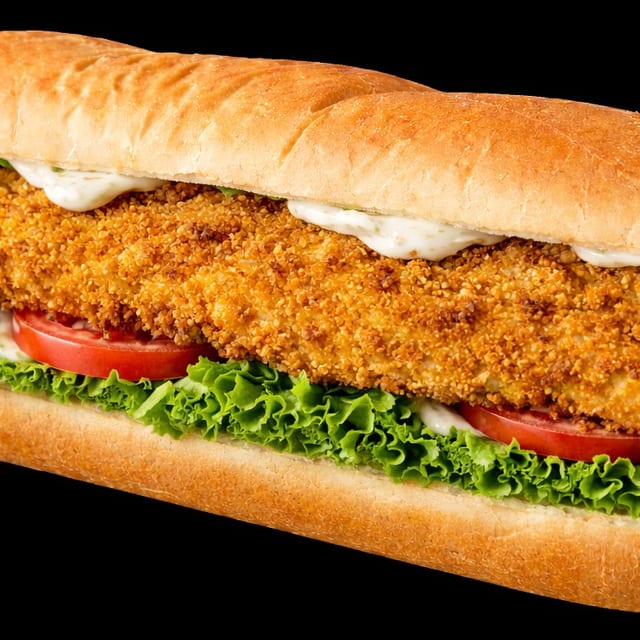 Catfish Fillet Sandwich.