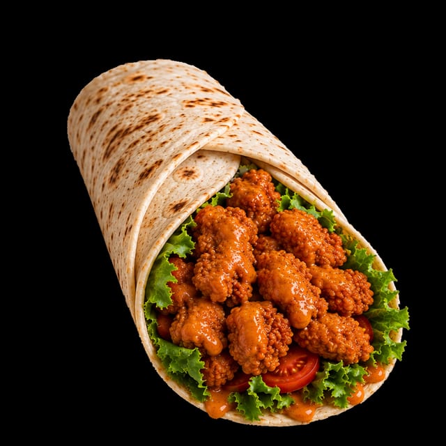 Louisiana Chicken Wrap.