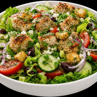 Mediterranean Grilled Chicken Salad