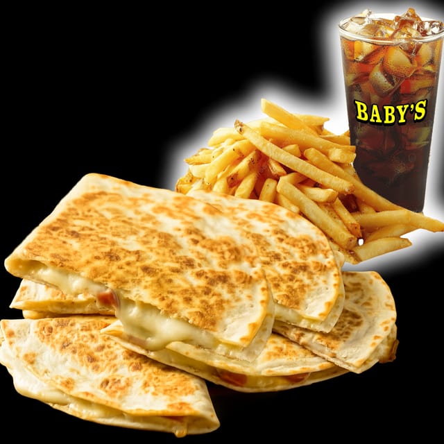 Jumbo Chicken Avocado Quesadillas Meal.