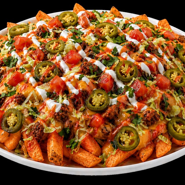 Flaming Hot Nacho Fries.