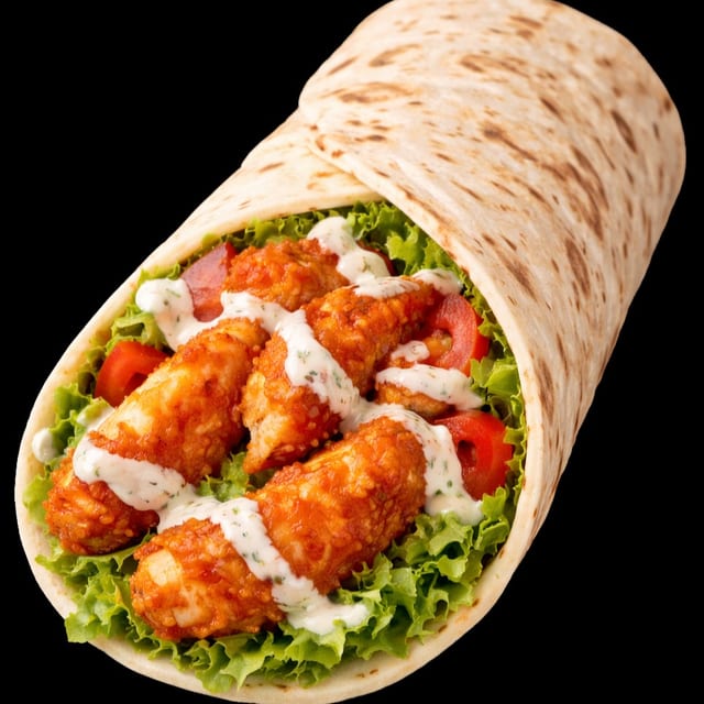 Buffalo Chicken Wrap.