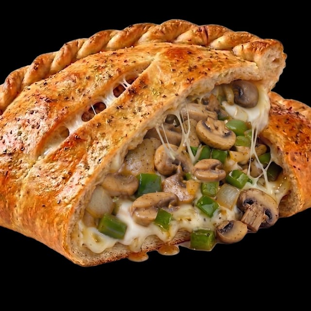 Oven Baked Veggie Philly.