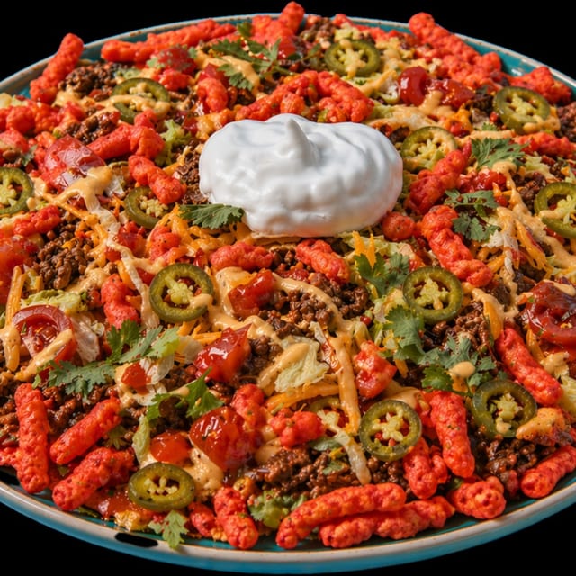 Flamin' Hot Cheetos Nachos.