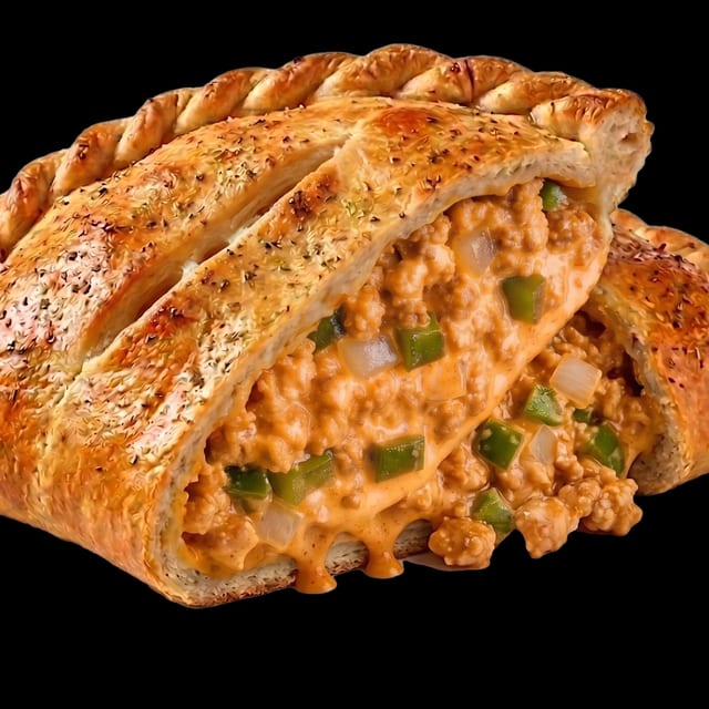 Oven Baked Buffalo Chicken Philly.