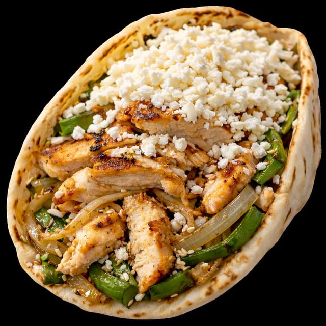 Baby's Chicken Pita.