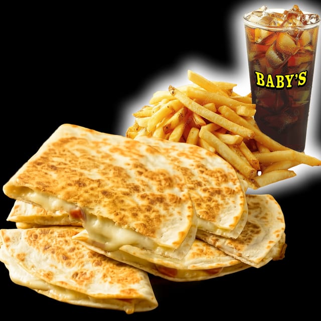 Jumbo Avocado Quesadillas Meal.