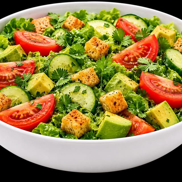 Avocado Garden Salad.