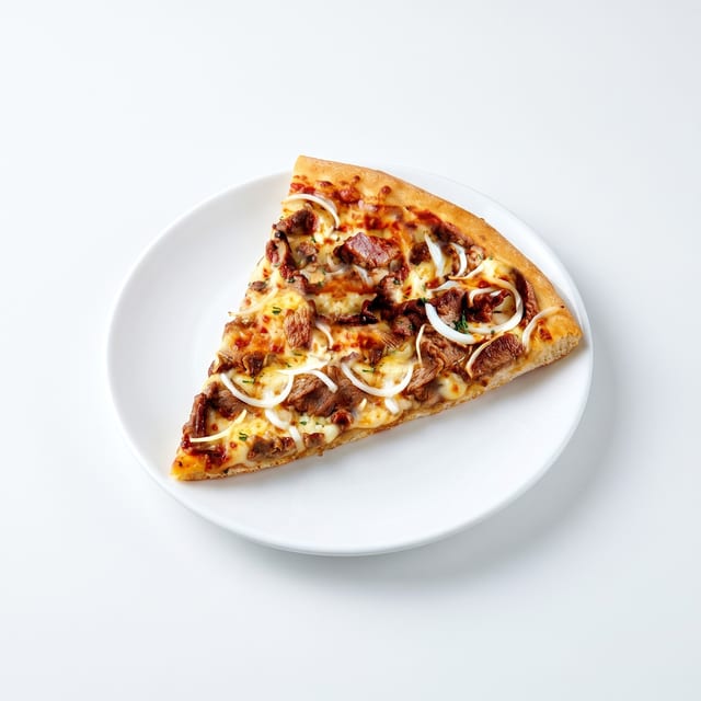 Gyro Pizza Slice.