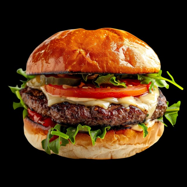 Mediterranean Burger.