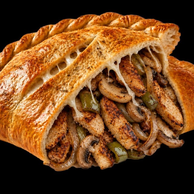 Oven Baked Chicken Gyros Philly.